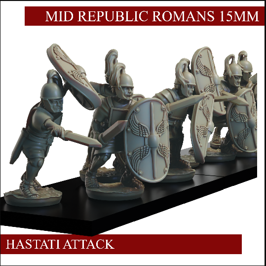 Mid Imperial Romans - Hastati Attack