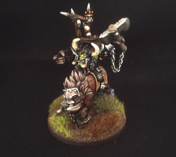 Orcs&Goblins - Orc General on Boar 1- GSM