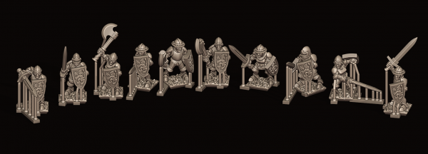 Empires of Man - Individual Householdguard Soldiers