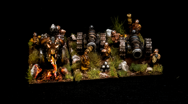Dwarven Lords - Cannons with Crew
