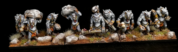 Orcs&Goblins - Full Individual Troll Regiment