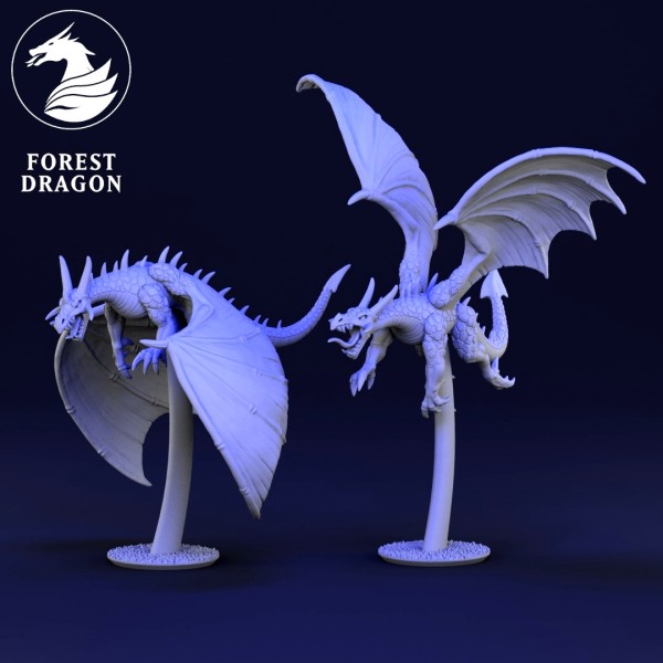 Noble Elves Dragons - scenic stands