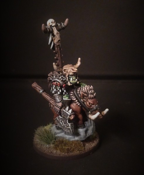 Orcs&Goblins - Orc General on Boar 2 - Wake