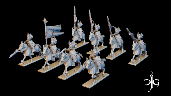 Noble Elves - Individual Spear Knights