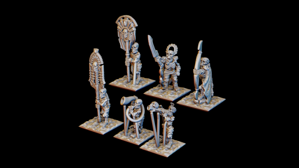 Desert Kings - Individual Archers Commands