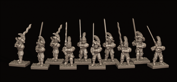 Empires of Man - Individual Greatsword Soldiers Pack