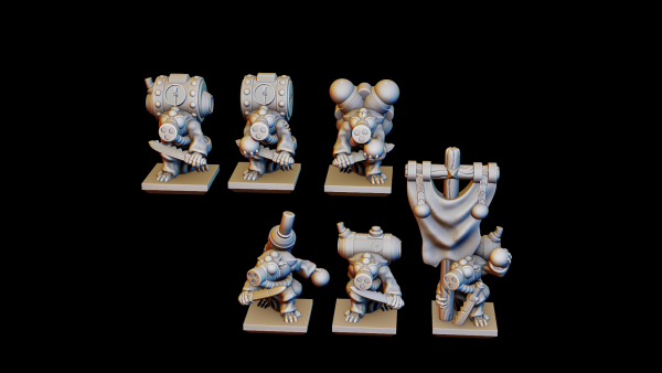 Vermin Clans - Individual Poison Wind Rats Command