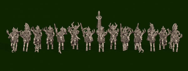 Elves of the Wood - Individual Stag Riders Pack