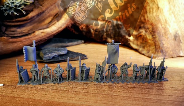 Empires of Man - Individual Men-at-Arms Command Pack