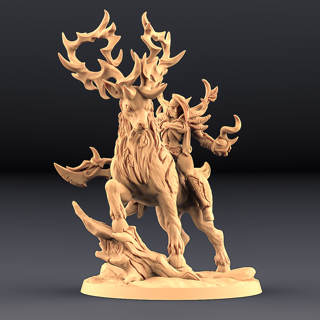 DnD RPG STAG Endelshar the Forest King 28 mm Dungeons and Dragons ...