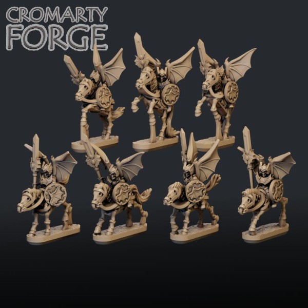 10mm Undead Norse Valkyries