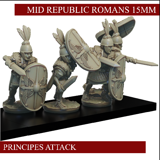 Mid Imperial Romans - Principes Attack
