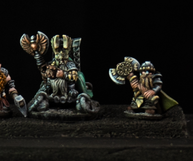 Dwarven Lords - King and Bodyguard