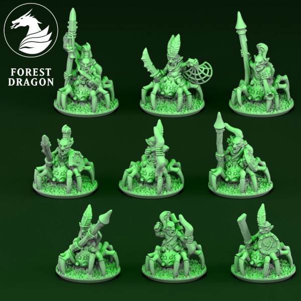 Orcs&Goblins - Goblin spider riders (FD)