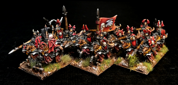 Vampire Lords - Full Vampire mounted Knights Regiment
