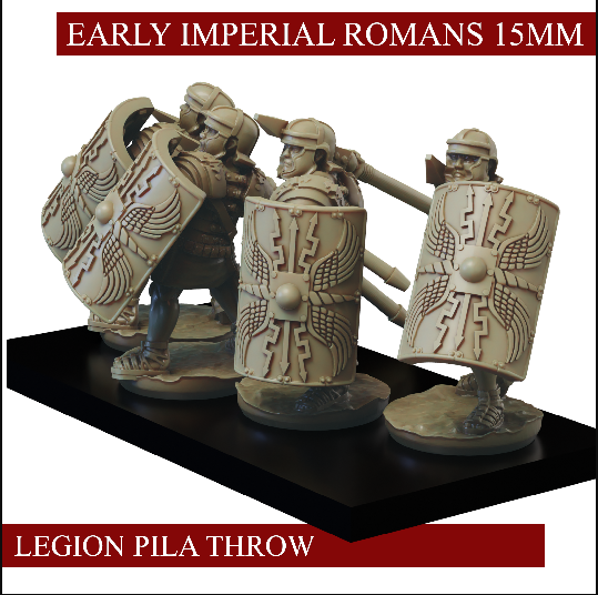 Imperial Romans - Legion Throwing Pila