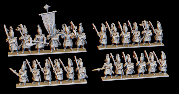 Noble Elves - White Lion Regiment